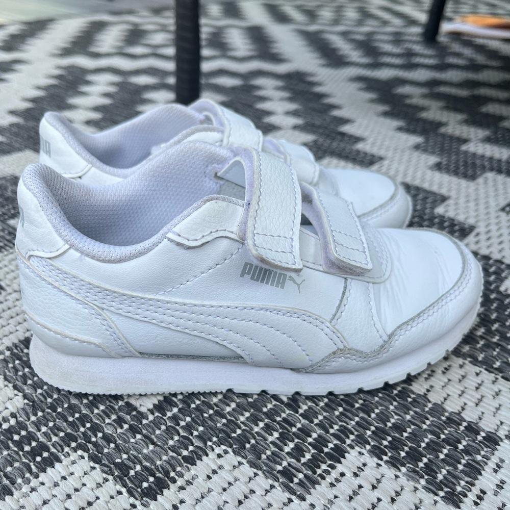 SOLD Puma leather little kids sneakers - size 13C